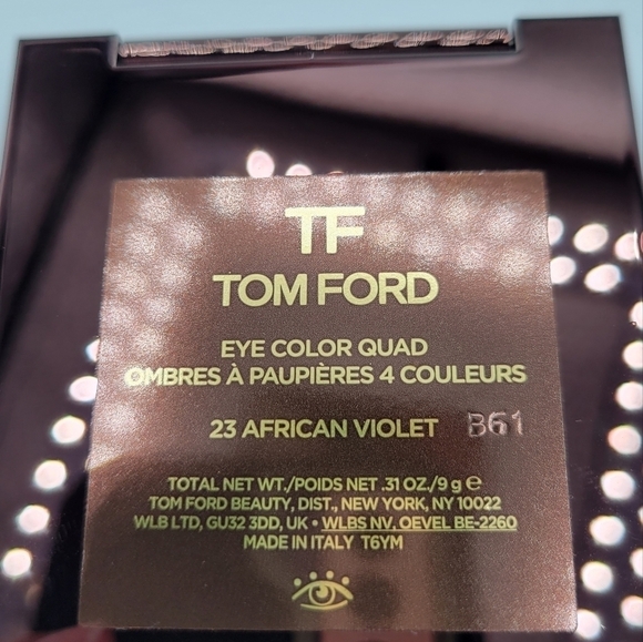Tom Ford African Violet Eye Color Quad Eye Shadow Palette - Picture 7 of 9